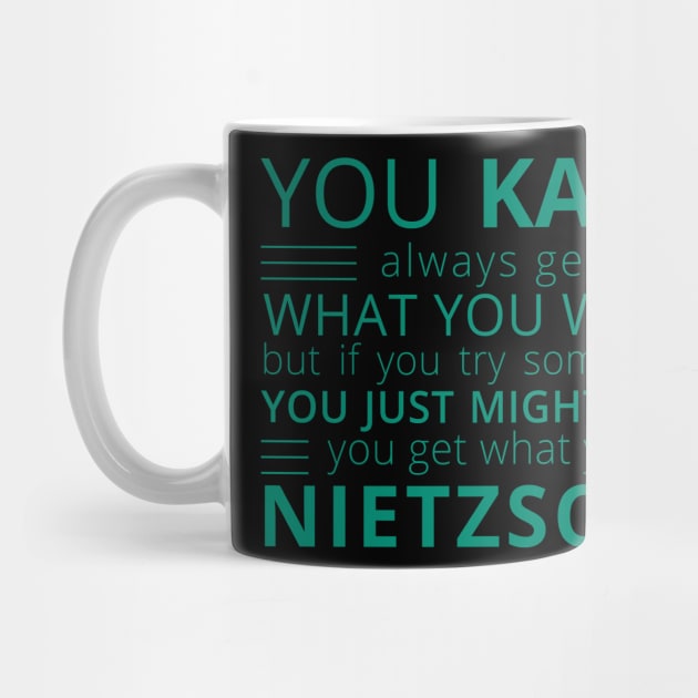 Kant & Nietzche by byebyesally